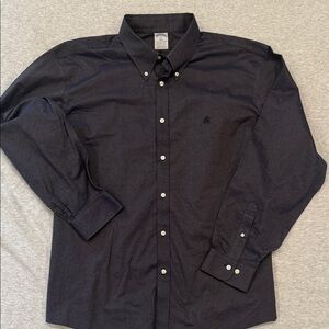 Brooks Brothers Men's Navy Blue Button-Down Shirt XXL